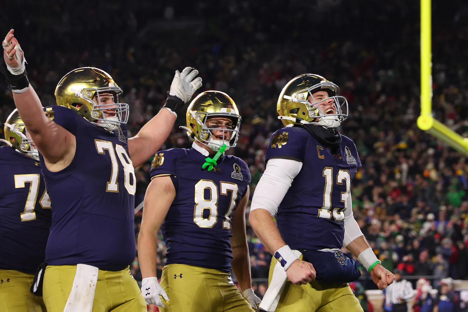 How to watch Notre Dame vs. Georgia without cable